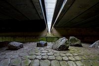 Keien onder het viaduct
