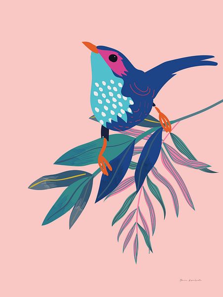 Exotic Birds IV, Omar Escalante by Wild Apple