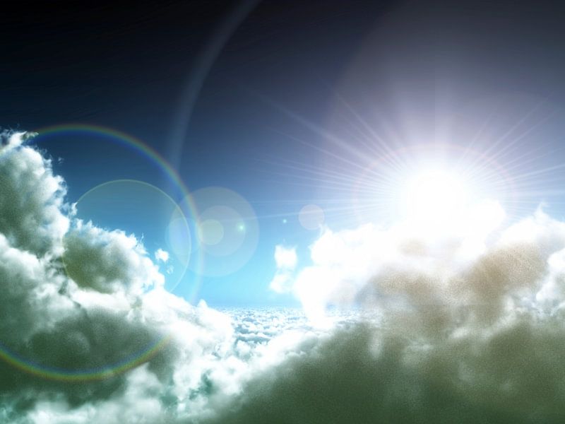 Cloudy Sun von Eric Nagel