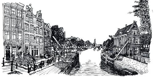 Dessin Sluis à Amsterdam Pays-Bas