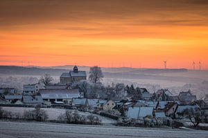 Winter an der Kapelle Schönberg