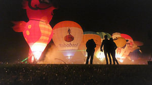 Ballonfiesta 4e dag nightglow 2017