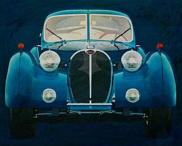 Bugatti Phoenix 57-SC Atlantic 1938 by Jan Keteleer