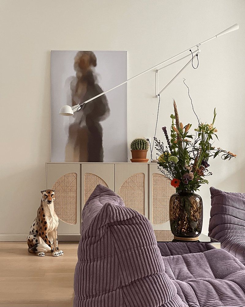 Abstract portret (gezien bij vtwonen)  van Carla Van Iersel 