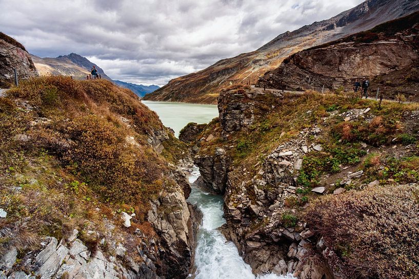 Silvretta reservoir by Rob Boon