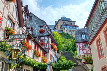 Beilstein ein süßes kleines Dorf an der Mosel von W J Kok