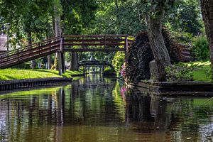 Brücken in Giethoorn von Aafke's Art