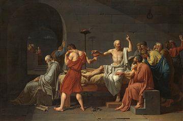Jacques-Louis David, De dood van Socrates
