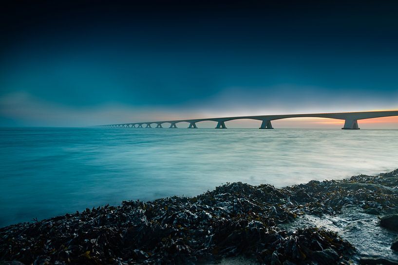 Die Zeelandbrücke von Fotografie in Zeeland
