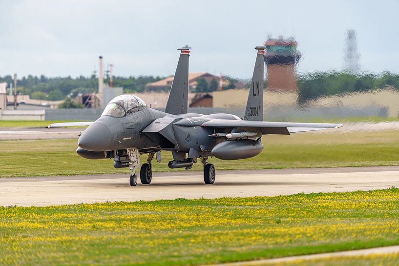 U.S. Air Force Boeing F-15E Strike Eagle. by Jaap van den Berg
