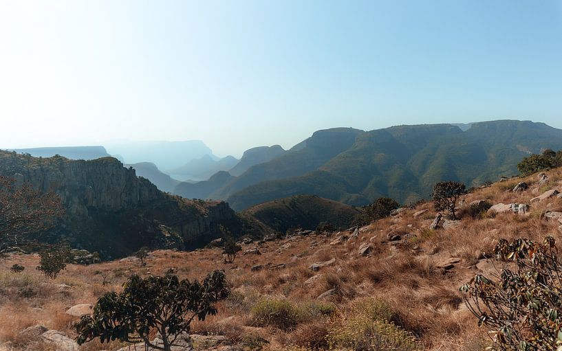 Die Berge in Graskop, Südafrika von Ian Schepers