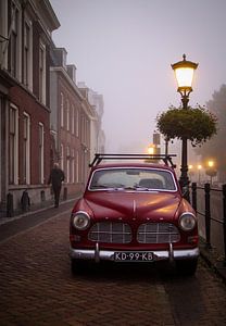 Mist foto binnenstad Utrecht. van Michael Van de burgt