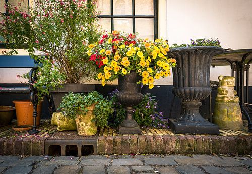 Garden poster of french vases by Danny den Breejen