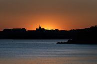 Sunset behind Granville by Gerard Wielenga thumbnail