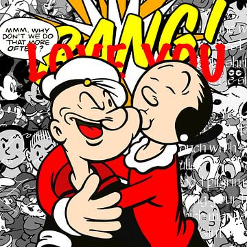 Famous Love Couples - 'Popeye and Olivia' (Popeye et Olivia)