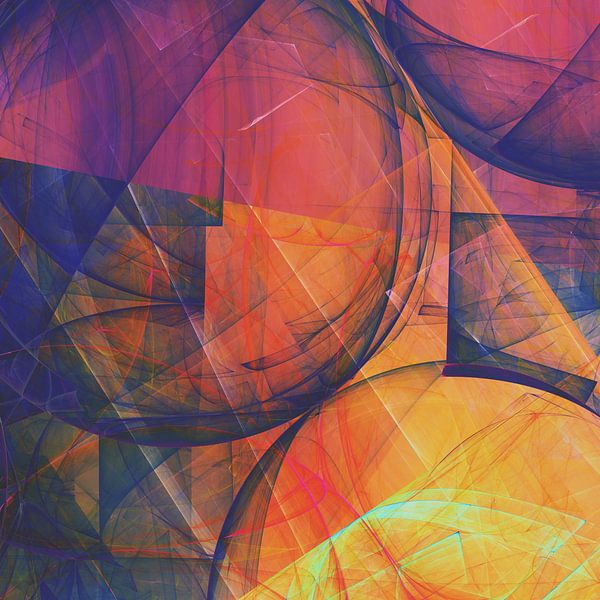Abstract composition 335 by Angel Estevez