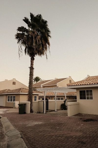 Maison en bord de mer | Willemstad Curaçao par Amersfoort Fotoprint
