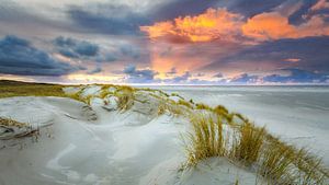 Coucher de soleil sur Texel