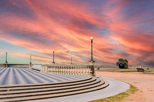 Mascagni Terras in Livorno, Italië