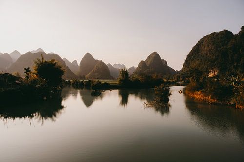 On the water in Vietnam