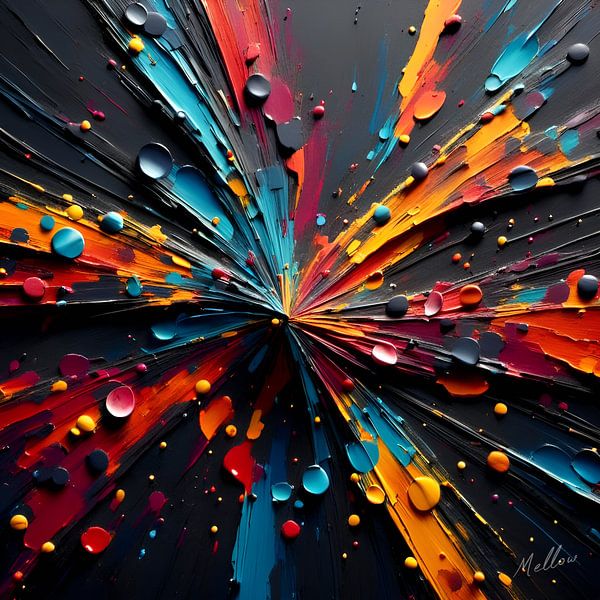 Éclaboussures d'éclat par Mellow Art