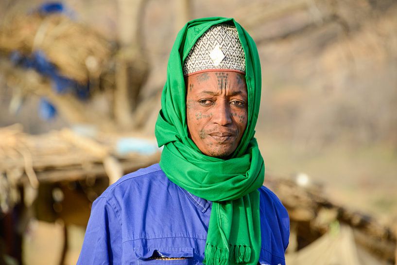 Fulani Bororo in het zuiden van Tsjaad van Maarten van de Biezen