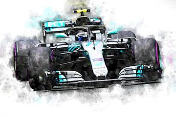 Valtteri Bottas, Mercedes 2018