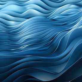 abstract wavy background by Jonas Weinitschke