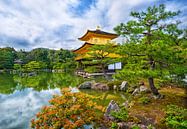 Gouden Paviljoen - Kinkaku Ji - in Kyoto ,  Japan van Chihong thumbnail