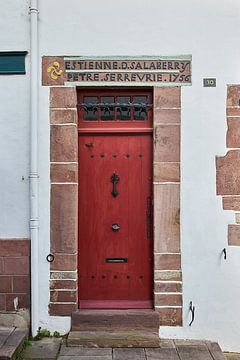 Magnificent 1756 ironwork in Saint Pied de Port by Ton Van Zeijl