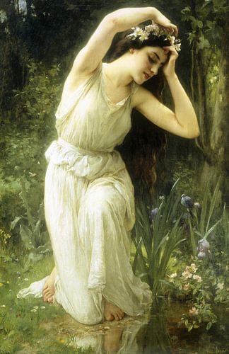 Charles Amable Lenoir,Een nymf in het bos