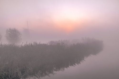 Zonsopgang Kinderdijk
