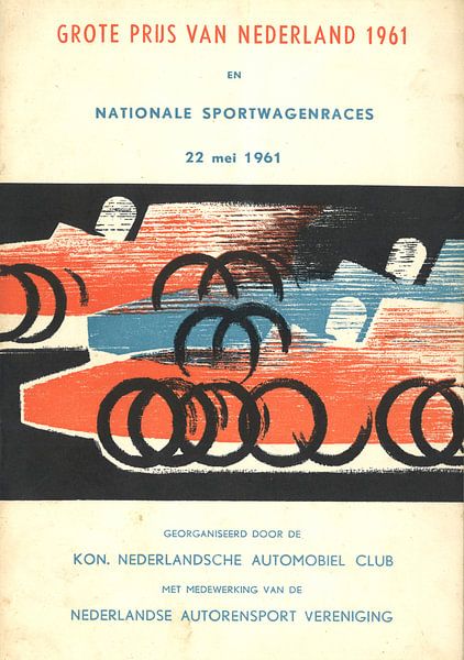 Zandvoort Races 1961 van Jaap Ros