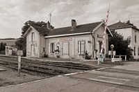 Spoorweg overgang