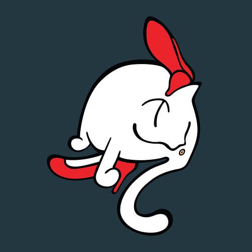 licking cat, licking cat, cat in heels, cat on pumps, high heels, cat by karen vleugel