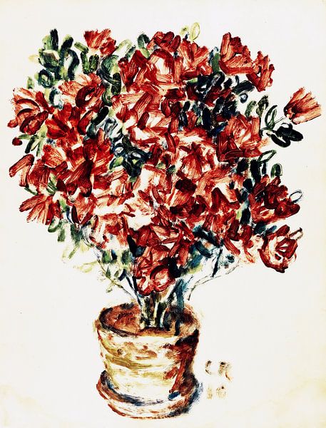 Azaleas, Christian Rohlfs, 1910 by Atelier Liesjes