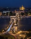 Abend in Budapest von Jeroen Linnenkamp Miniaturansicht