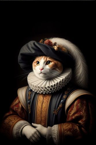 Portret Renaissance kat