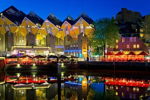 Würfelhäuser im Alten Hafen, Rotterdam von Anton de Zeeuw