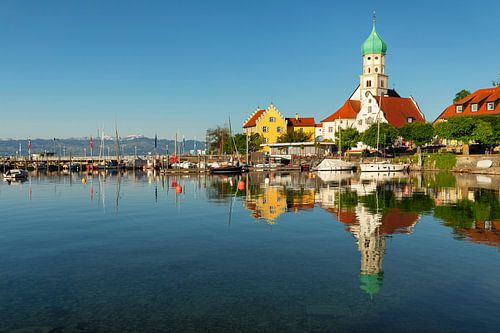 Peninsula of Wasserburg on Lake Constance