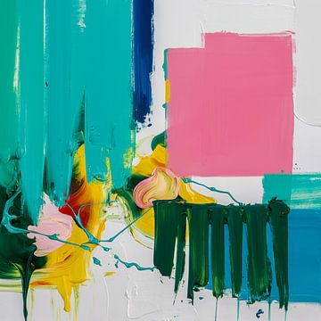 Bold Abstract Color Streaks 05