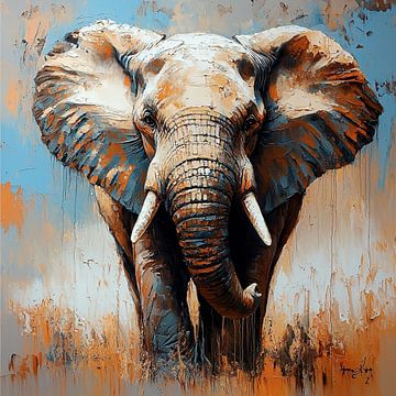 Afrikaanse Olifant van PixelPrestige