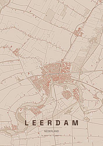 Leerdam Plattegrond