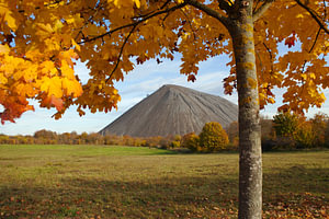 Bergbaulandschaft im Mansfeld/Südharz