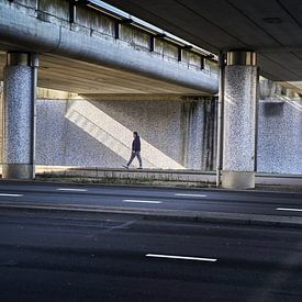 Walker in Leidsche Rijn, Utrecht by André Bouterse