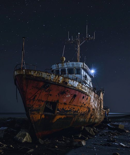 Mystiek licht van fernlichtsicht
