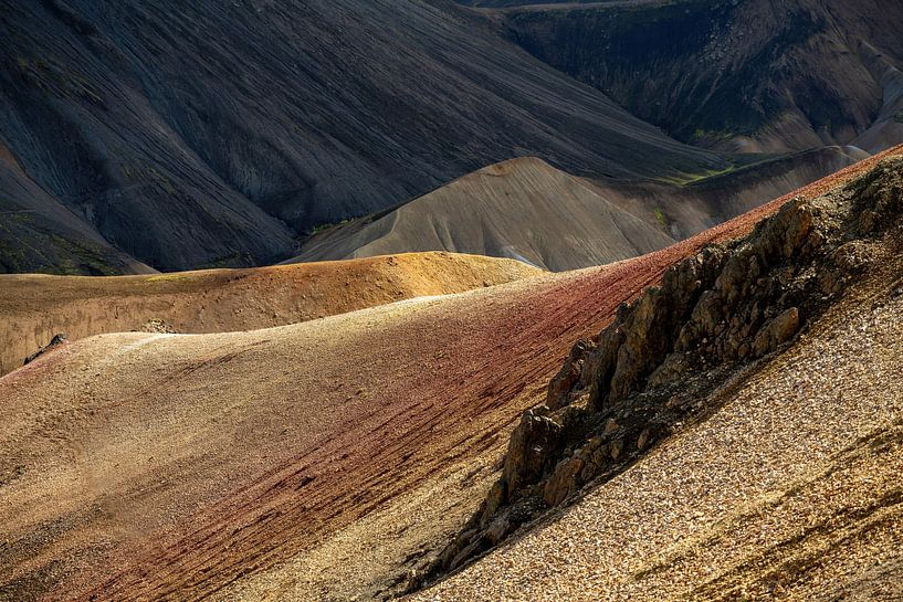 The unearthly colours of Landmannalaugar by Gerry van Roosmalen