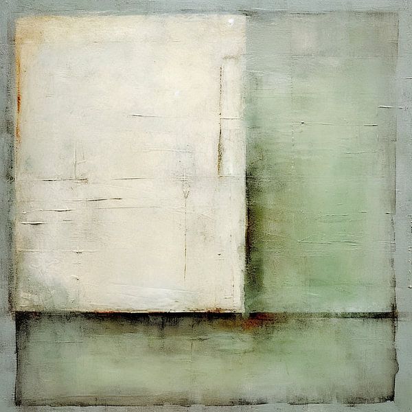 Pastel Green 151.42 by ARTEO Paintings