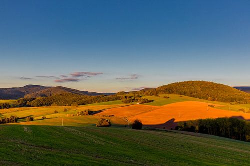Avondwandeling door het mooie avondlicht van Schmalkalden