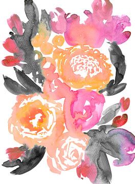 Olympe florals II, Rosana Laiz Blursbyai von 1x
